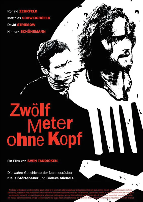 Alternate Movieposter Zwoelf Meter ohne Kopf Sven Taddicken